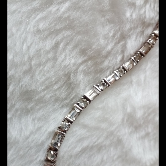 Sterling CZ Bracelet - Picture 1 of 16